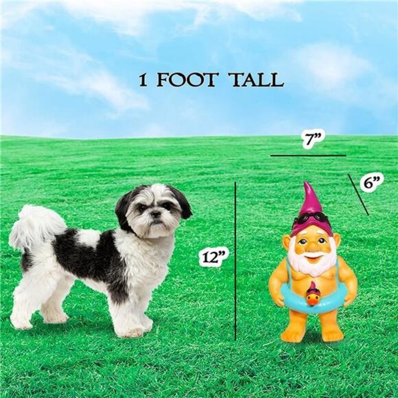 Garden Gnome Garden Decor - Pool Decorations - Picture 3 of 5